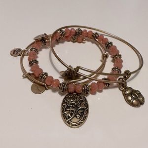 Alex and Ani Bracelet set